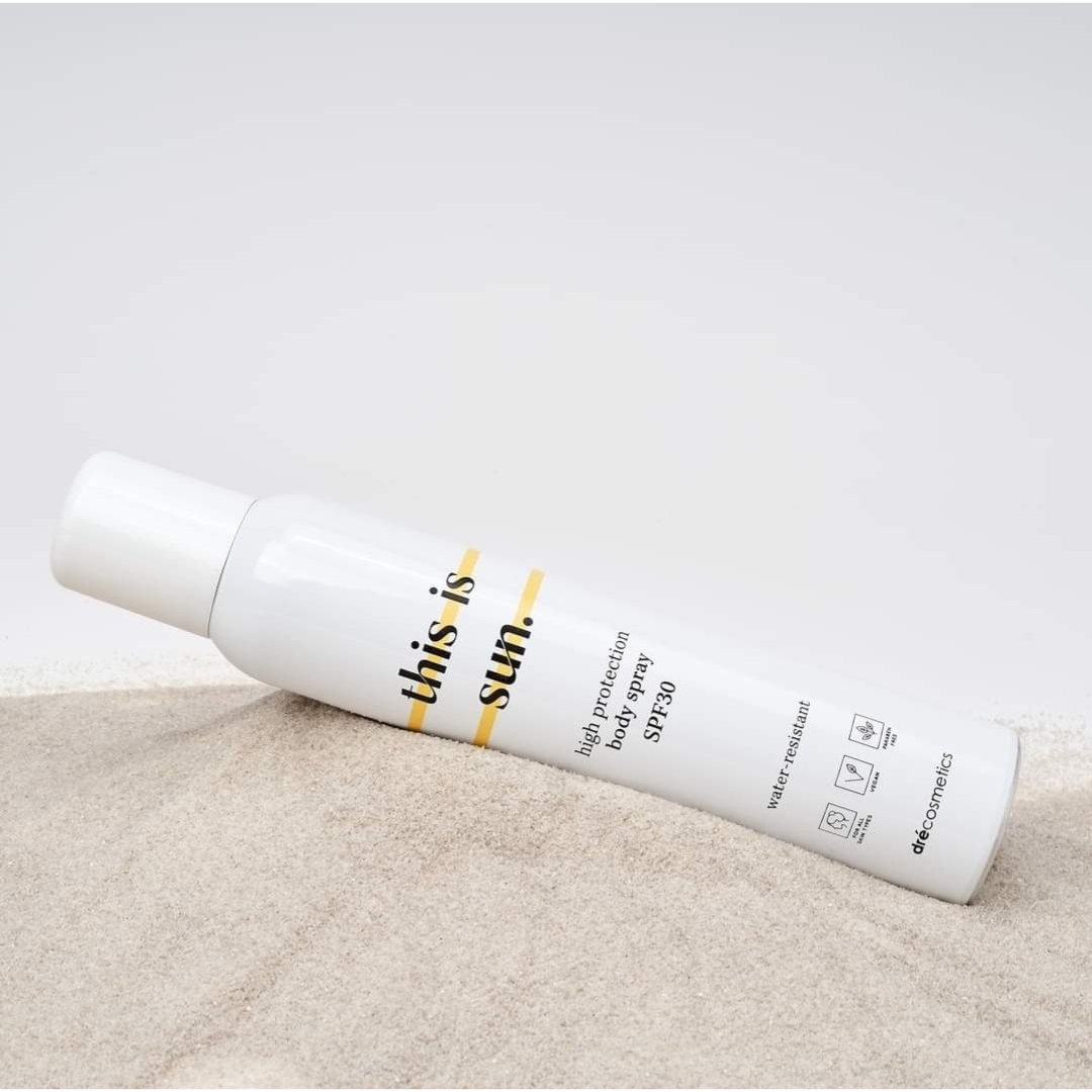 Body Spray SPF30 "this is sun."