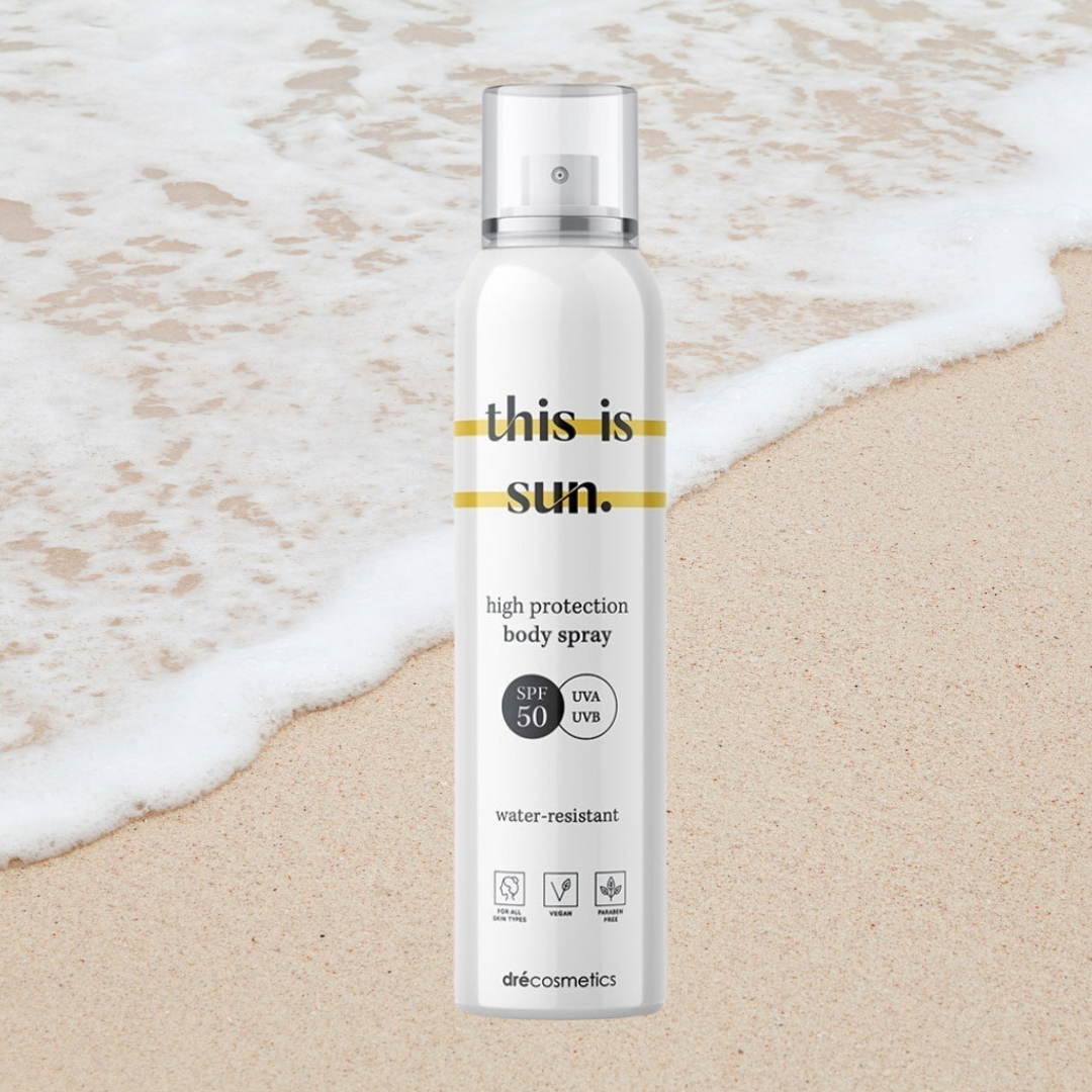 Body Spray SPF50 "this is sun."